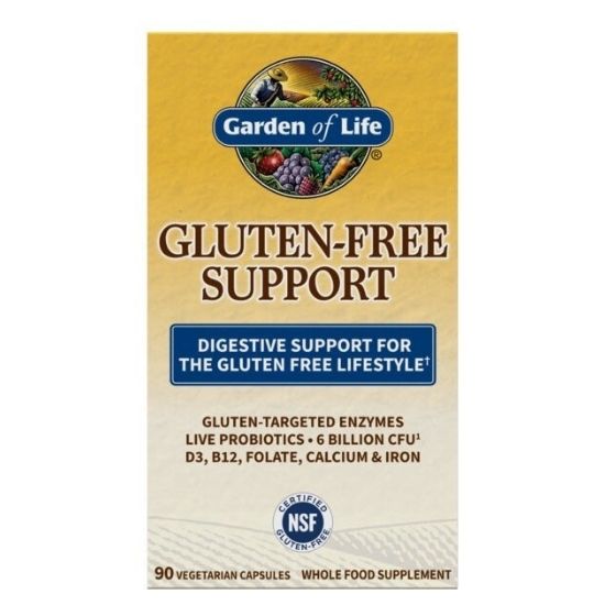 Gluten-Free Support, 90 vcaps, Garden of Life - Vitax.ro