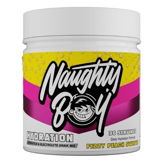 Hydration, Fizzy Peach Sweets, 255g, Naughty Boy - Vitax.ro