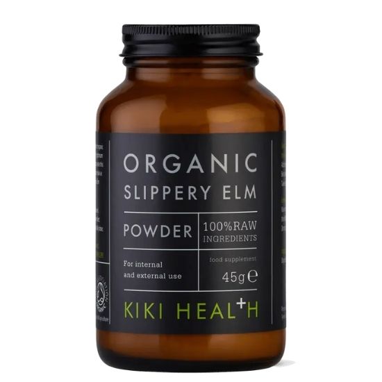Slippery Elm Powder Organic, 45g, KIKI Health - Vitax.ro