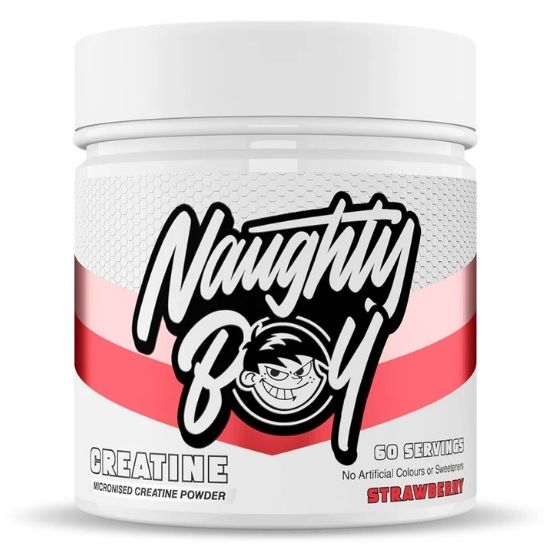 Creatine, Strawberry, 300g, Naughty Boy - Vitax.ro