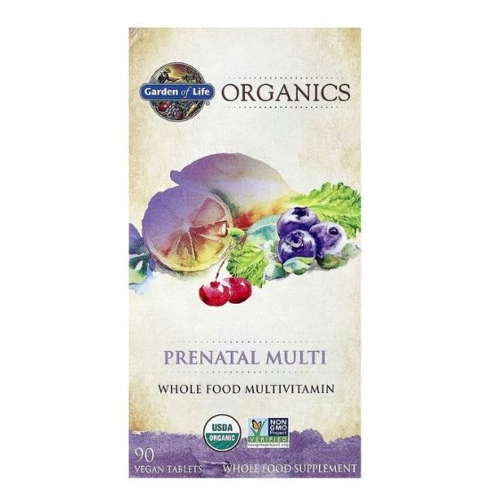 Mykind Organics Prenatal Multi, 90 vegan tabs, Garden of Life - Vitax.ro