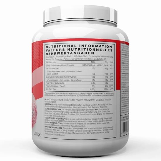 Iso-9, Strawberry Milkshake, 2010g, Naughty Boy - Vitax.ro
