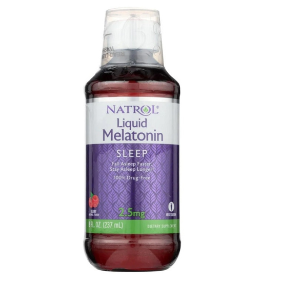 Liquid Melatonin, Berry, 237 ml, Natrol - Vitax.ro