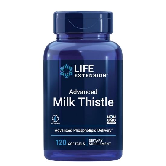 Advanced Milk Thistle, 120 softgels, Life Extension - Vitax.ro