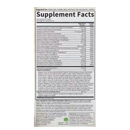 Mykind Organics Prenatal Multi, 90 vegan tabs, Garden of Life - Vitax.ro