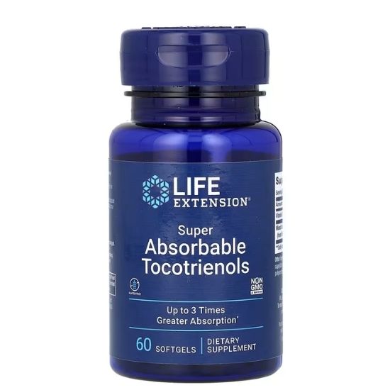 Super Absorbable Tocotrienols, 60 softgels, Life Extension - Vitax.ro