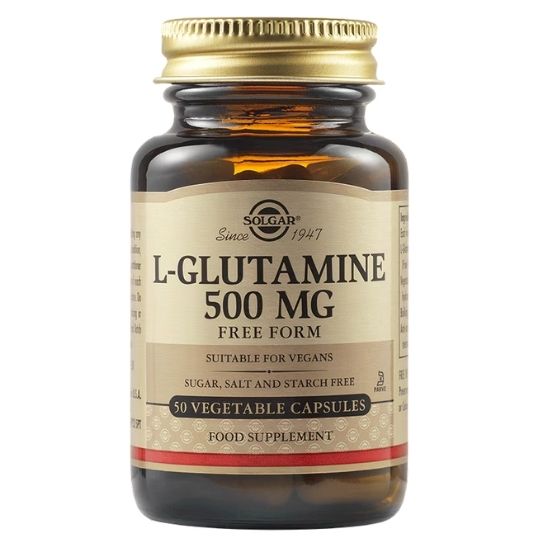 L-Glutamine, 500mg, 50 caps, Solgar