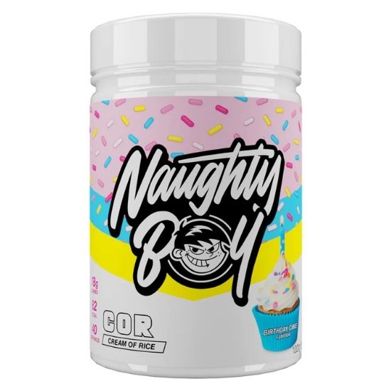 Cream of Rice, Birthday Cake, 1000g, Naughty Boy - Vitax.ro