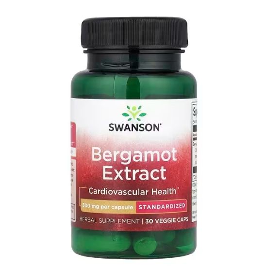 Bergamot Extract, 500mg, 30 vcaps, Swanson - Vitax.ro