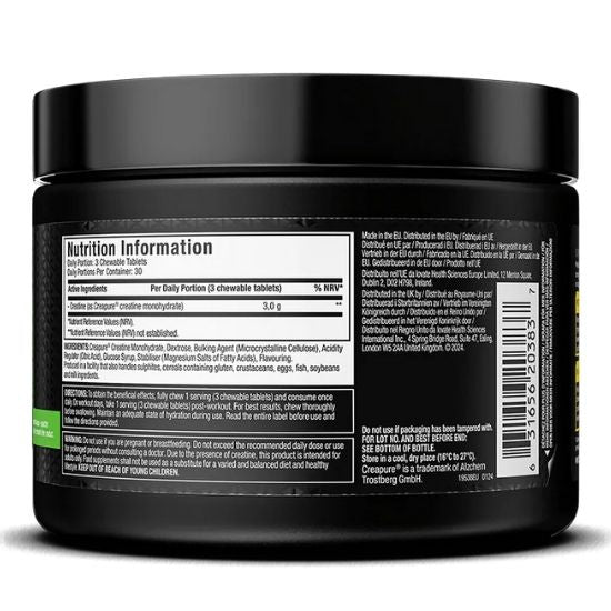 Creatine Chews, Citrus Burst, 90 chewable tablets, MuscleTech - Vitax.ro