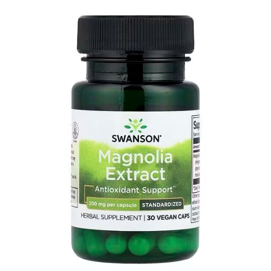Magnolia Extract, 200mg, 30 vcaps, Swanson - Vitax.ro