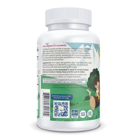 Probiotic Gummies Kids, Merry Berry Punch, 60 gummies, Nordic Naturals - Vitax.ro