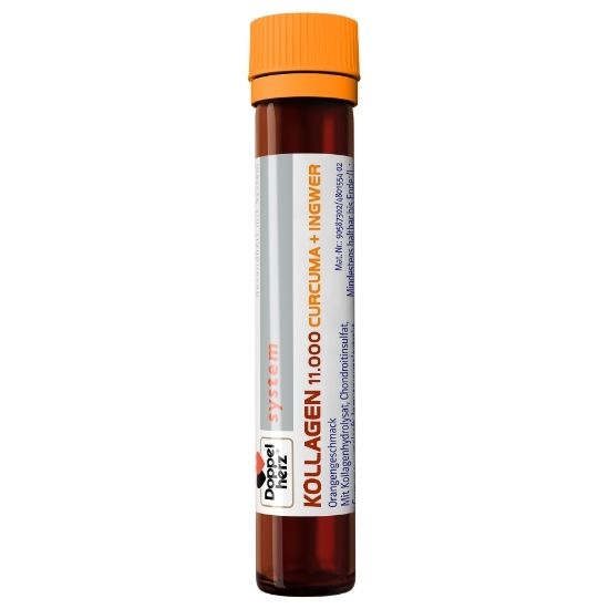 Kollagen 11.000 Curcuma + Ghimbir, 30 flacoane, Doppelherz - Vitax.ro