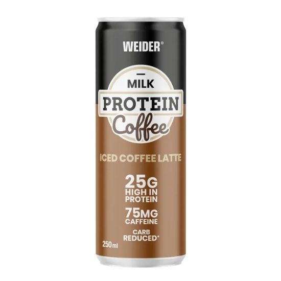 Milk Protein Shake, Iced Coffee Latte, 250 ml, Weider