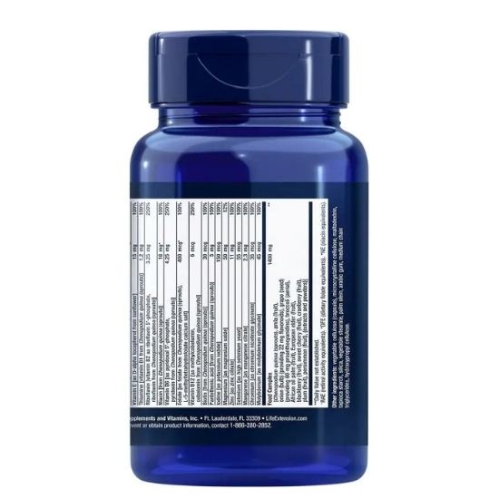 Plant-Based Multivitamin, 90 vcaps, Life Extension - Vitax.ro