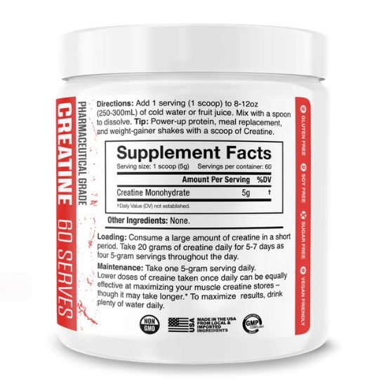 The Curse! Creatine, Unflavored - 300g - Vitax.ro