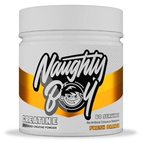 Creatine, Fresh Orange, 300g, Naughty Boy - Vitax.ro