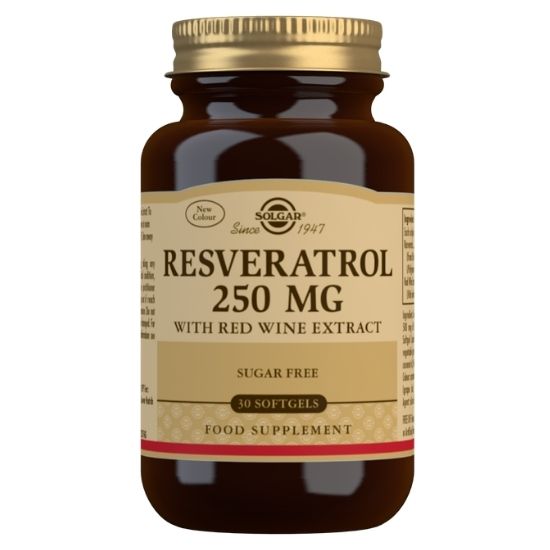 Resveratrol, 250mg, 30 softgels, Solgar