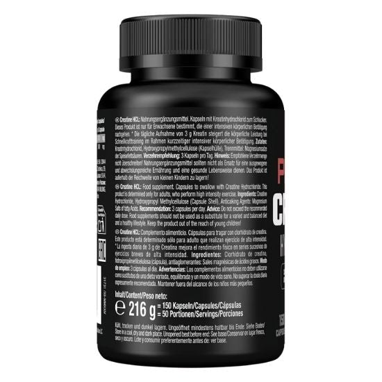 Creatine HCl, 150 caps, Weider