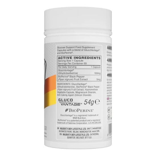 Gluco-B, 60 caps, Naughty Boy - Vitax.ro
