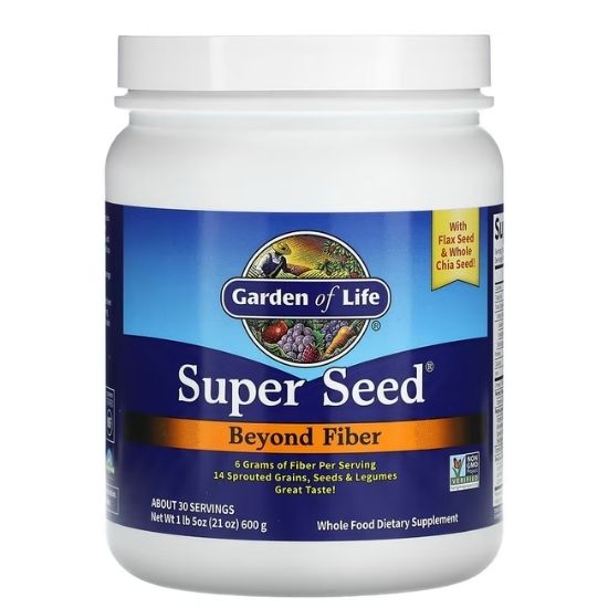 Super Seed, Powder, 600g, Garden of Life - Vitax.ro