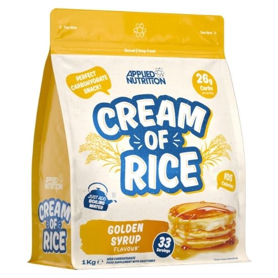 Cream of Rice, Golden Syrup, 1000g, Applied Nutrition