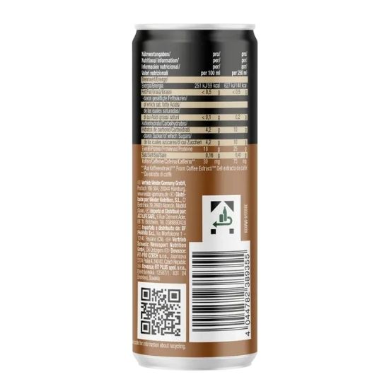 Milk Protein Shake, Iced Coffee Latte, 250 ml, Weider