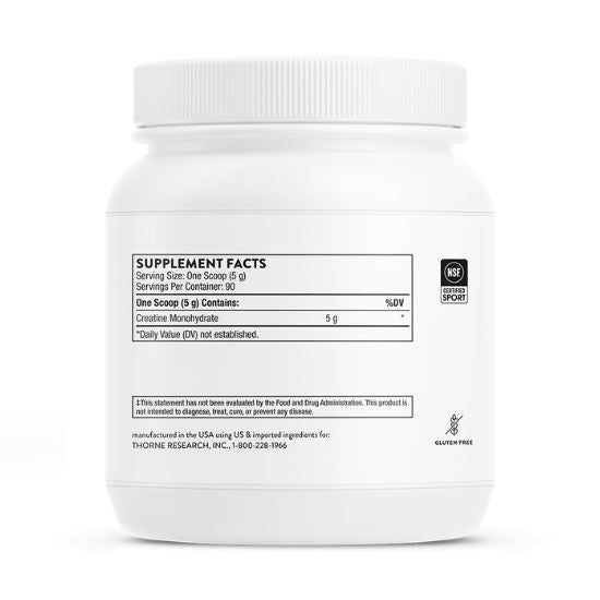 Creatine, 450g, Thorne Research - Vitax.ro