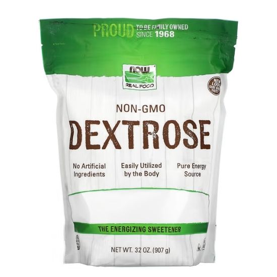 Dextrose, 907g, NOW Foods - Vitax.ro
