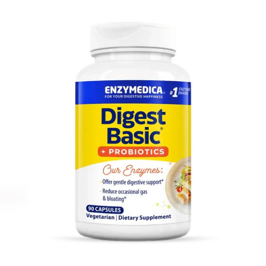 Digest Basic + Probiotics, 90 caps, Enzymedica - Vitax.ro
