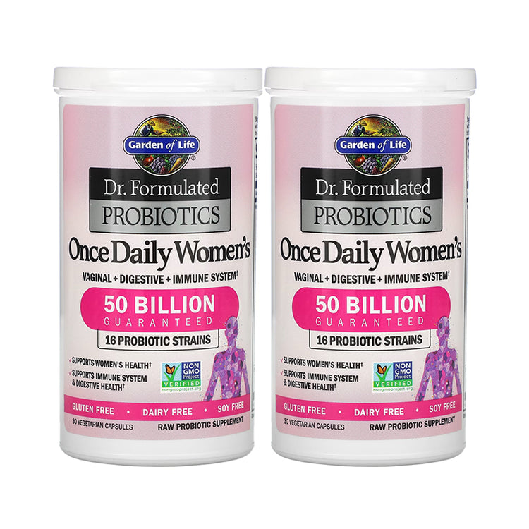 Pachet Dr. Formulated Probiotics Once Daily Women's - 30 vcaps, Garden of Life - Vitax.ro