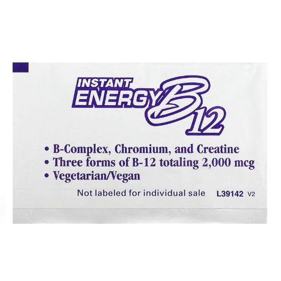 Vitamin B-12, Instant Energy, 75 packets, NOW Foods - Vitax.ro