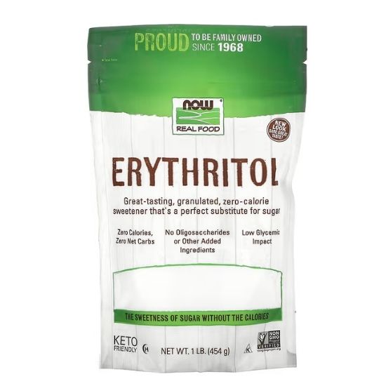 Erythritol, Pure, 454g, NOW Foods - Vitax.ro