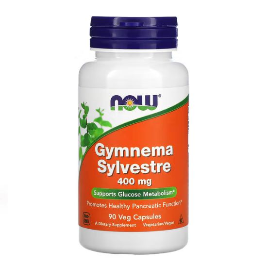 Gymnema Sylvestre, 400mg, 90 vcaps, NOW Foods - Vitax.ro