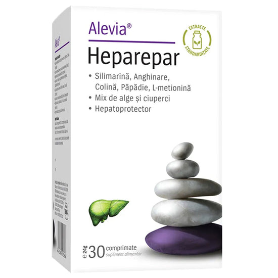 Heparepar, Alevia, 30 Comprimate - Vitax.ro