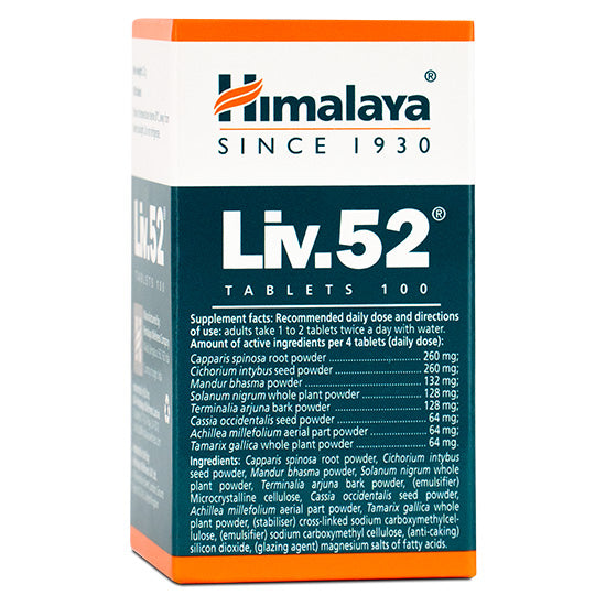 Liv 52 (Hepatoprotector), 100 Comprimate, Himalaya Herbal
