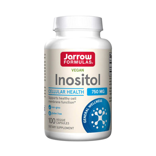 Inositol 750mg, Jarrow Formulas, 100 Capsule Vegetale - Vitax.ro