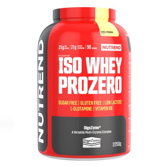 Iso Whey Prozero, Vanilla Pudding, 2250 g, Nutrend - Vitax.ro