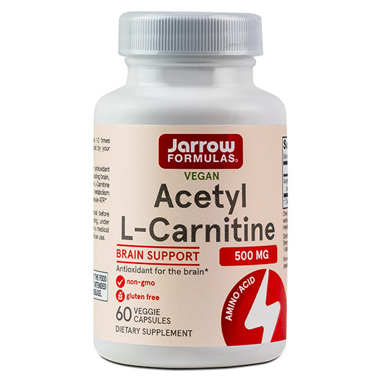 Acetyl L-Carnitine, 500mg, 60 vcaps, Jarrow Formulas - Vitax.ro