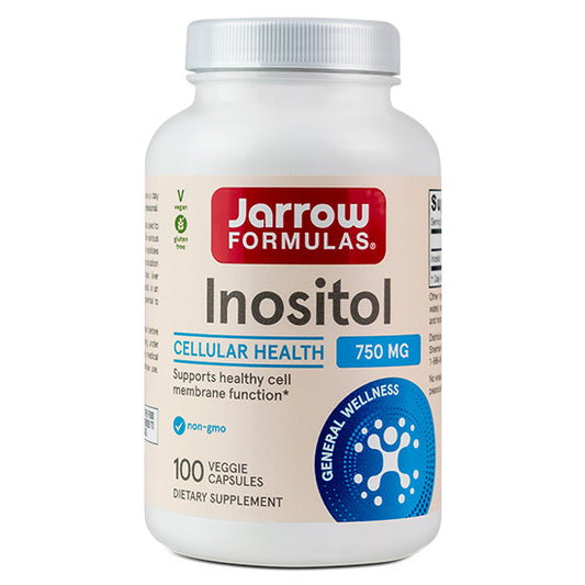 Inositol 750mg, 100 Capsule Vegetale, Jarrow Formulas - Vitax.ro