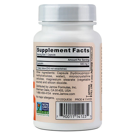 Quercetin, 500mg, 30 vcaps, Jarrow Formulas - Vitax.ro