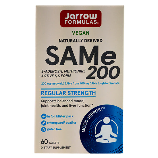 SAMe 200, 60 comprimate, Jarrow Formulas - Vitax.ro