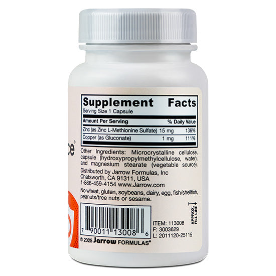 Zinc Balance, 100 capsule, Jarrow Formulas - Vitax.ro