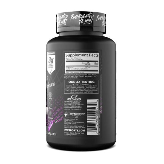 Kre-Alkalyn EFX, 120 caps, EFX Sports - Vitax.ro