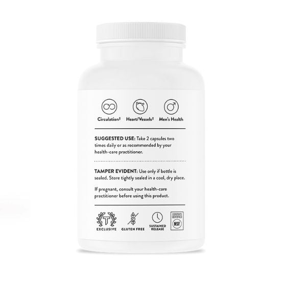 L-Arginine, 1000mg, 120 capsules, Thorne Research - Vitax.ro