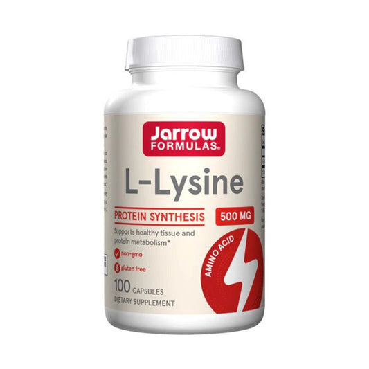 L-Lysine 500mg, Jarrow Formulas, 100 Capsule - Vitax.ro