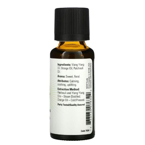 Essential Oil, Peace Love & Flowers Oil Blend, 30 ml, NOW Foods - Vitax.ro