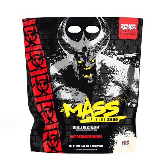 Mutant Mass Extreme 2500, Cookies & Cream, 5450g - Vitax.ro