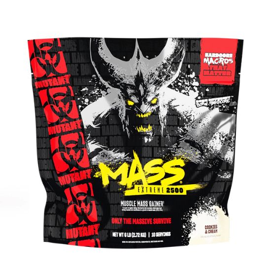 Mutant Mass Extreme 2500, Cookies & Cream, 2720g - Vitax.ro