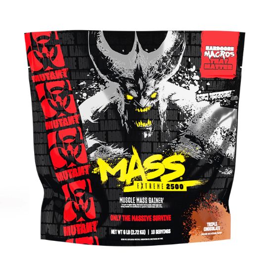 Mutant Mass Extreme 2500, Triple Chocolate, 2720g - Vitax.ro